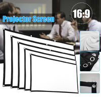 Toile de projection 16:9 portable – 60 à 120 pouces, intérieur & extérieur