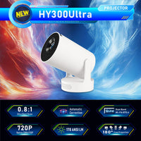 Vidéoprojecteur portable HY300 Ultra – Android intégré, maison & plein air