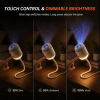 Projecteur Galaxie & Océan 2-en-1 – Veilleuse LED avec films HD et télécommande