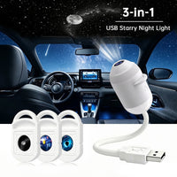 Projecteur Galaxie & Océan 2-en-1 – Veilleuse LED avec films HD et télécommande