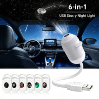 Projecteur Galaxie & Océan 2-en-1 – Veilleuse LED avec films HD et télécommande